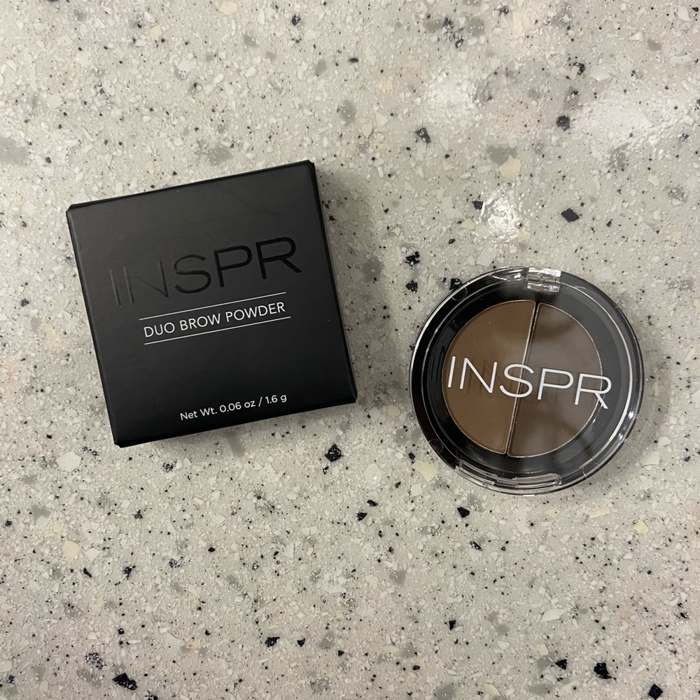 INSPR Duo Brow Powder Dark Brown